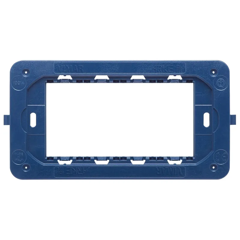 Supporto quattro moduli Vimar con viti Arké fit per scatole 3 moduli Fabrieksprijs