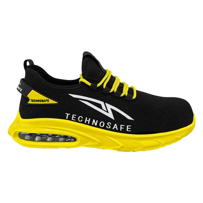 Speciale Aanbieding Scarpa antinfortunistica Technosafe S1PL SR ESD giallo fluo tg 43