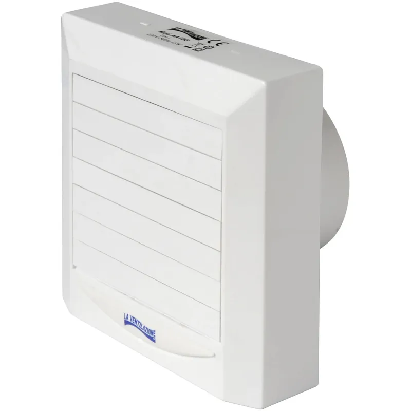 Aspiratore elicoidale a serranda automatica 11 W Ø 100 mm Korting
