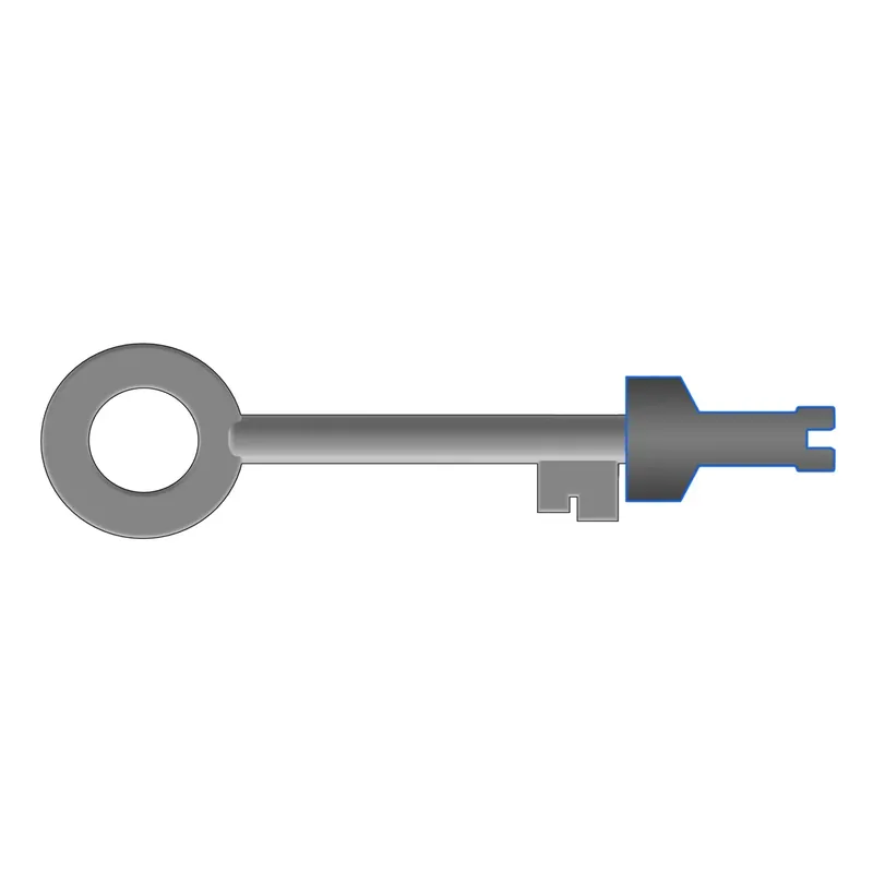 Bestel Nu Blocco chiave KeyFix argento