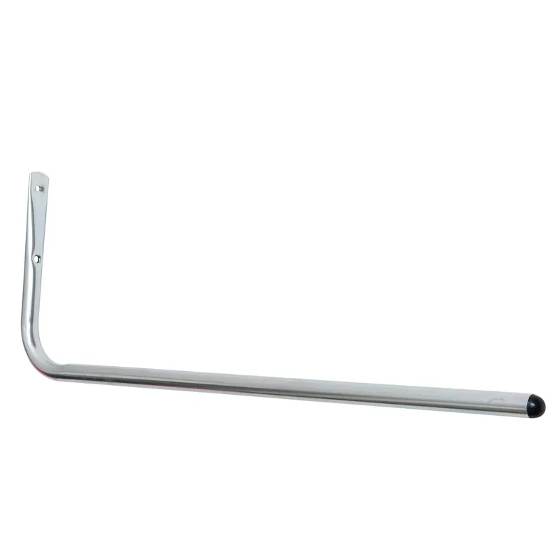 Gratis Retour Gancio da muro a L zincato H50xP19xØ1,8 cm