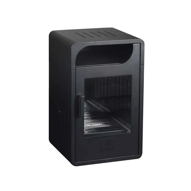 Stufa a bioetanolo Fiammetta Junior statica in acciaio 3 kw/h nero Weekendaanbieding