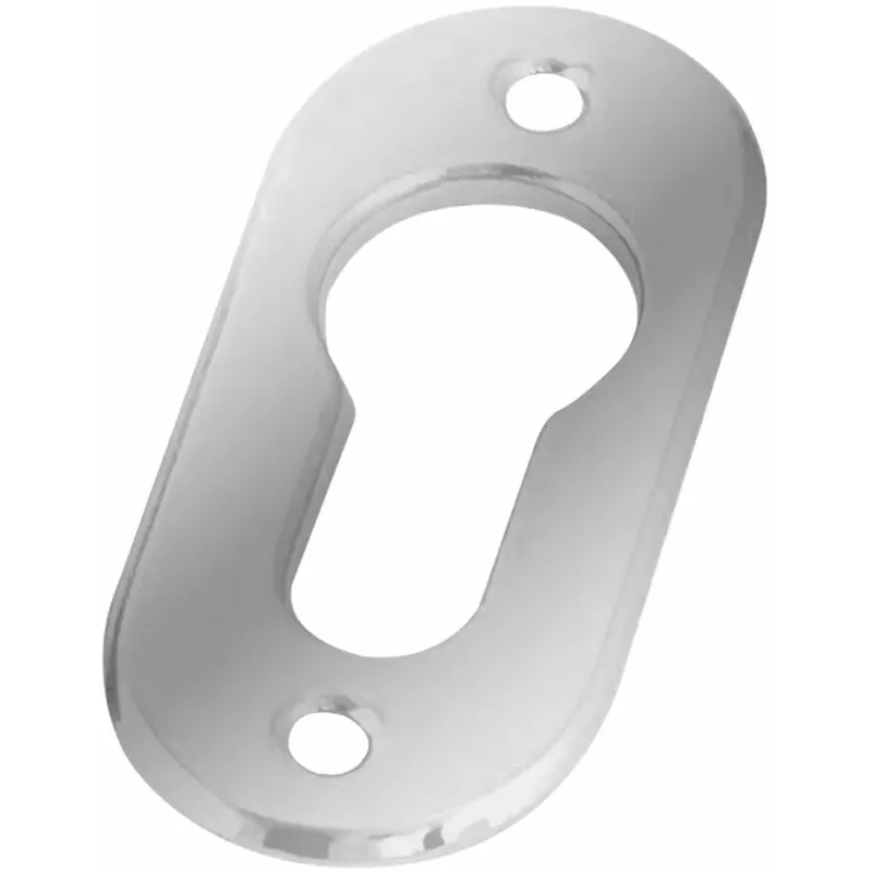 Aanbieding Bocchetta ovale per cilindri cromo satinato 2 pz