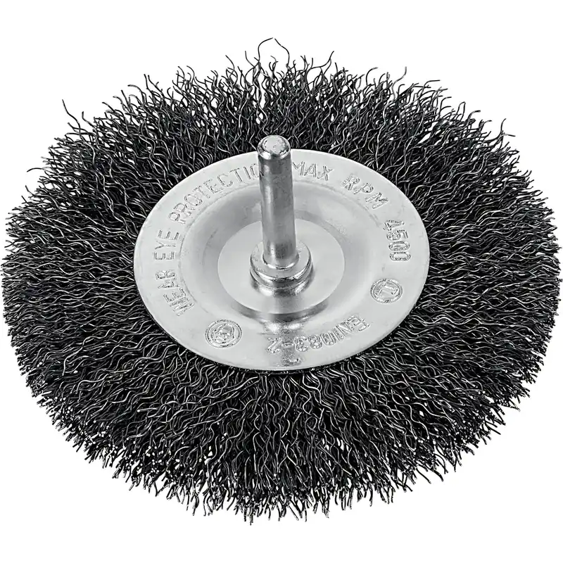 Rechtstreeks Van De Fabrikant Spazzola a disco LUX-TOOLS in acciaio Classic Ø 100 mm grossolana