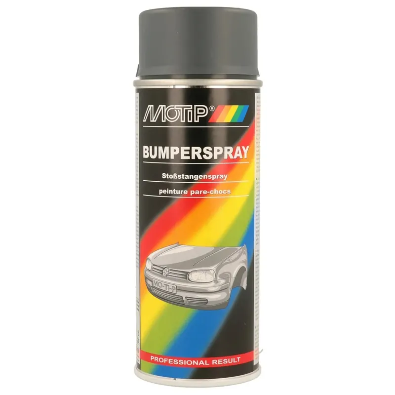 Meest Verkocht Vernice spray per paraurti e parti in plastica grigia Motip 400 ml