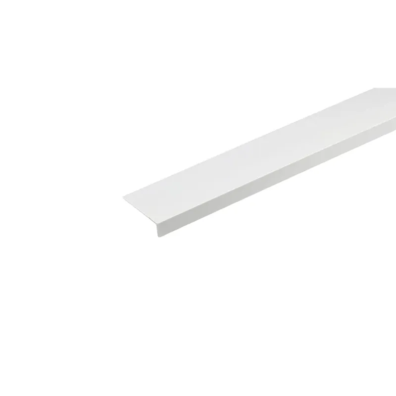 Profilo angolare a L 1 m 25x20x1,5 mm in pvc bianco opaco Gereduceerde Prijs