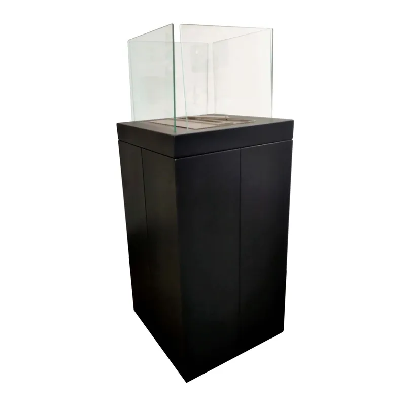 Camino a bioetanolo Devil bruciatore 2,7 l P 1,5kW nero Uitverkoop