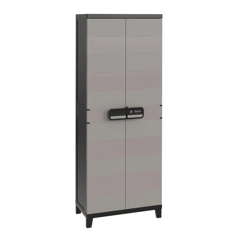 Armadio da esterno alto 3 ripiani in plastica 66x40xH172 cm Hete Deal