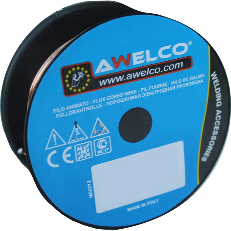 Awelco bobina filo animato Ø 0,8 mm Kg 0,2 blister 1 pezzo Finale Uitverkoop
