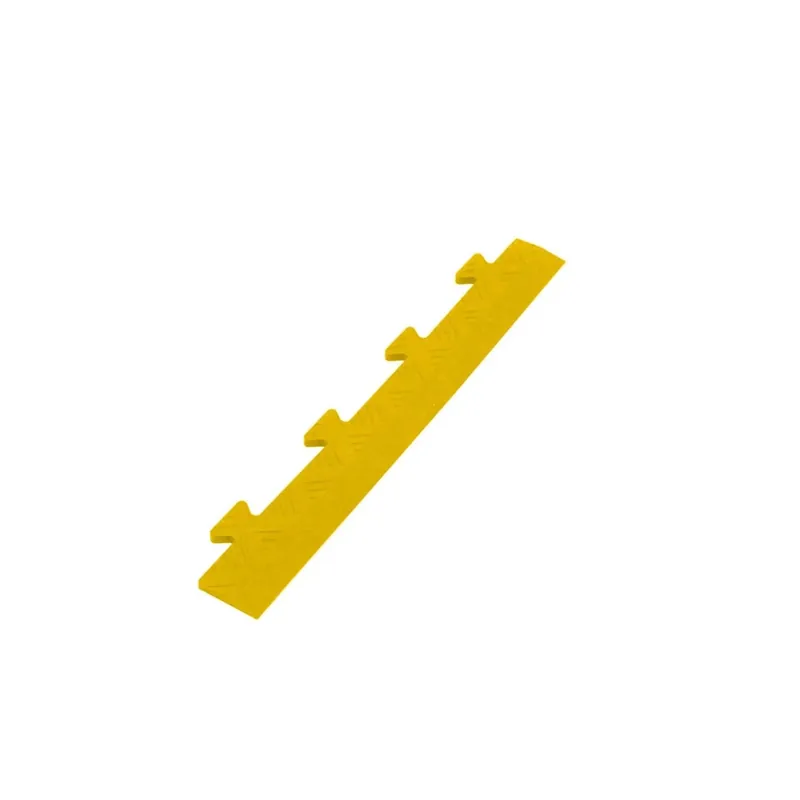 Scivolo maschio per piastrella in PVC 480x70x8 mm giallo Beperkt Aanbod