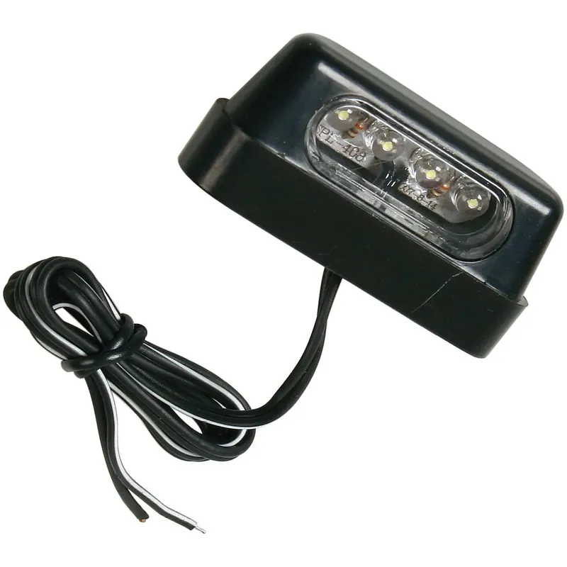 Luce targa bianca a 4 LED omologata Seizoensaanbieding