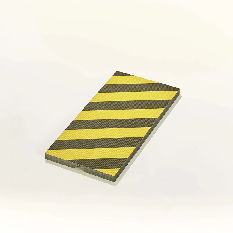 Paracolpi per garage adesivo 50x25 cm giallo nero Voordeelprijs