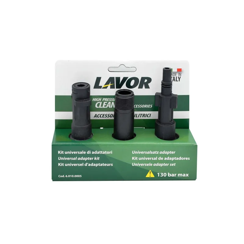Bestseller Kit 3 adattatori per idropulitrici ad alta pressione Lavor