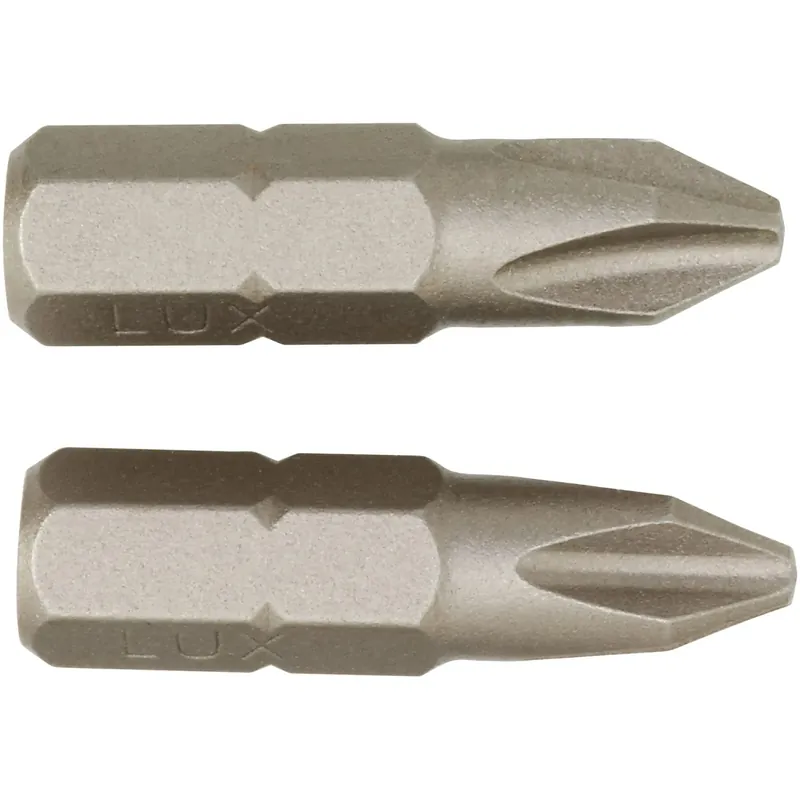 Inserto standard LUX-TOOLS PH2 Classic 2 pz Populair