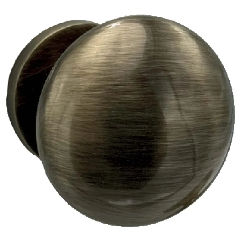 Express Levering Pomolo per porta Ares bronzo graffiato Ø 74 mm