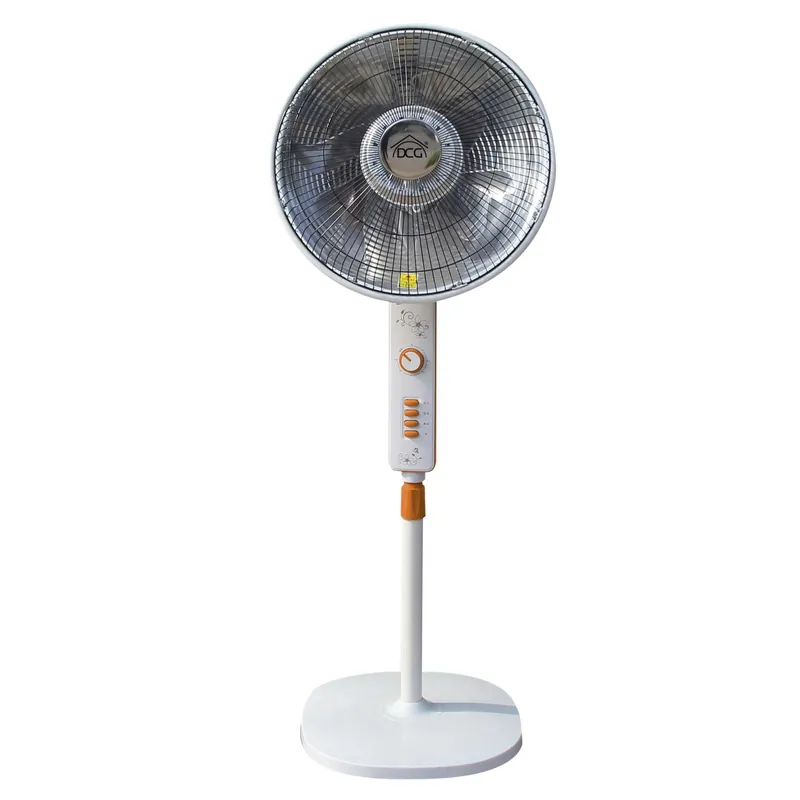 Stufa alogena oscillante al carbon crystal DCG 900 W bianco arancio Seizoensaanbieding
