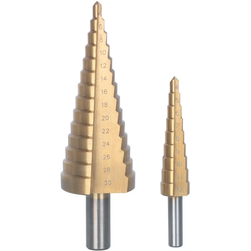 Must-Have Punte a scalini professionali acciaio HSS set 2 pz
