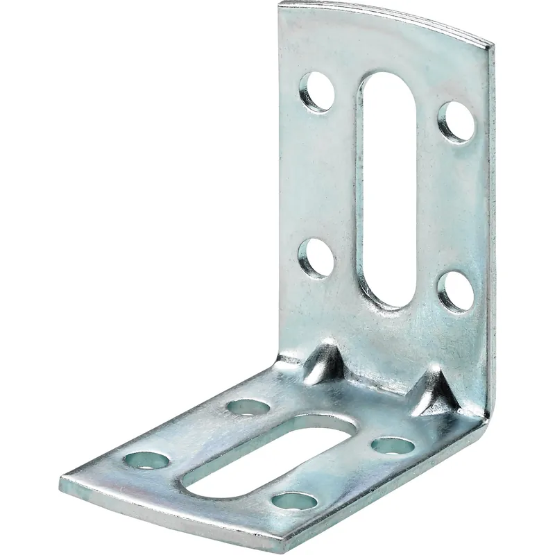Snelle Levering Squadra angolare in acciaio zincato 30 mm x 50 mm x 55 mm