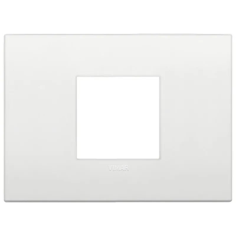 Seizoensaanbieding Placca due moduli Vimar Classic centrali bianco