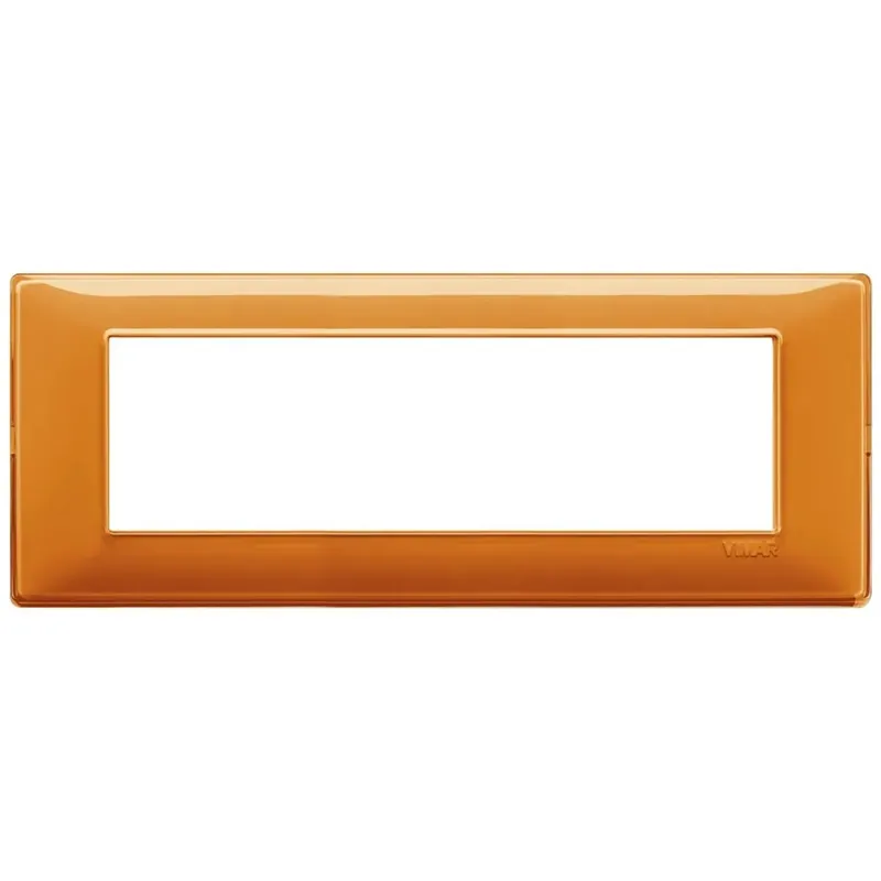 Merkproduct Placca 7M Vimar Reflex arancio