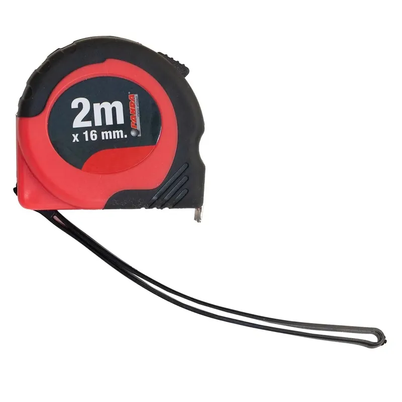 Flessometro con nastro in acciacio L 2 m Weekendaanbieding