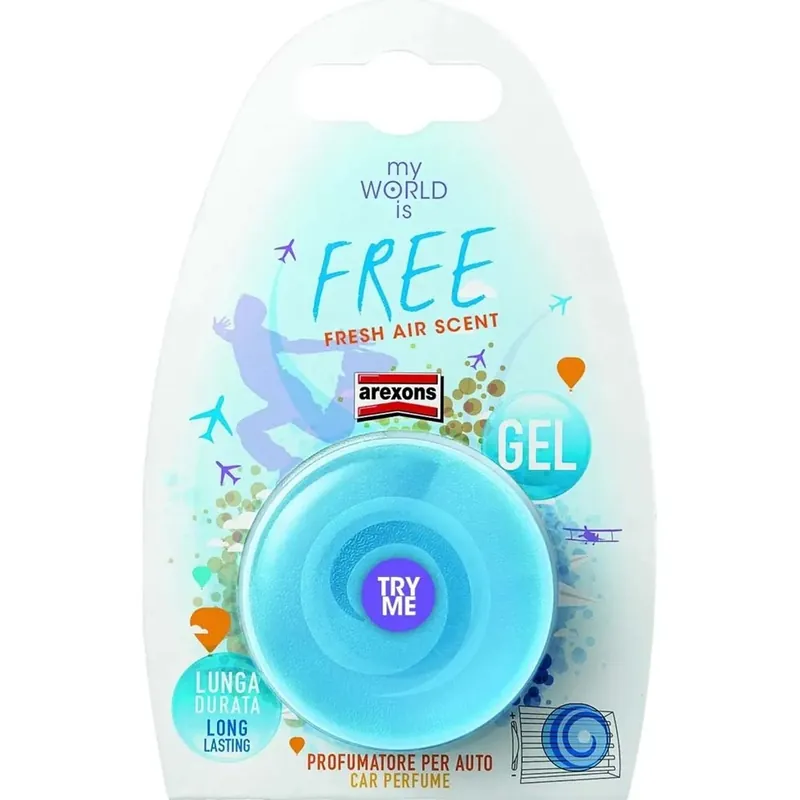 Profumatore in gel AREXONS My World Is Free Superprijs