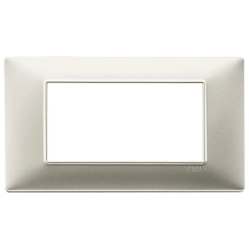 Placca 4M Vimar nichel opaco Fabrieksprijs