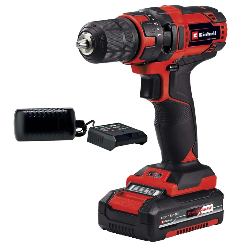 Trapano avvitatore a batteria Einhell TC-CD 18/35-2 Li 18 V 1,5 Ah Tijdelijk Beschikbaar