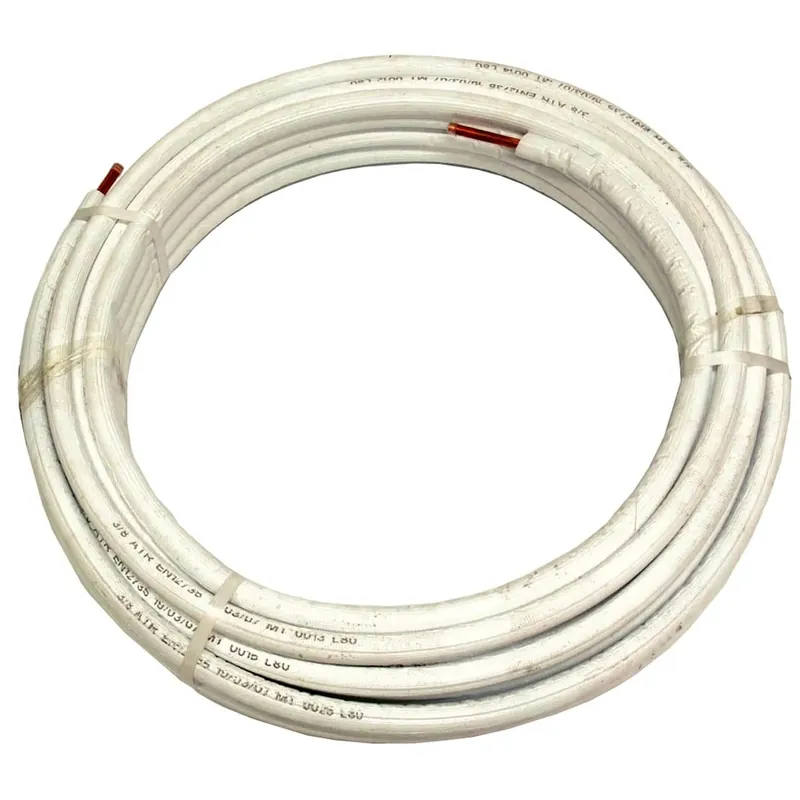 Tubo in Rame rivestito per climatizzazione 3/8" Sp. 0,8 mm L 25 m Nieuw