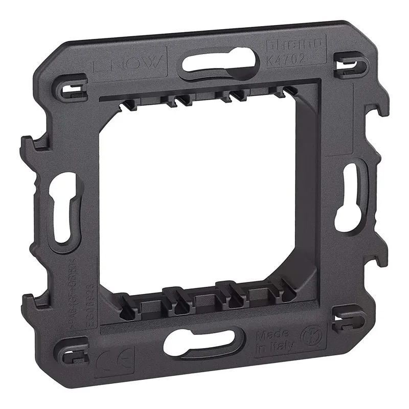 Supporto a 2 moduli Bticino K4702 per Serie Living Now Aanbieding