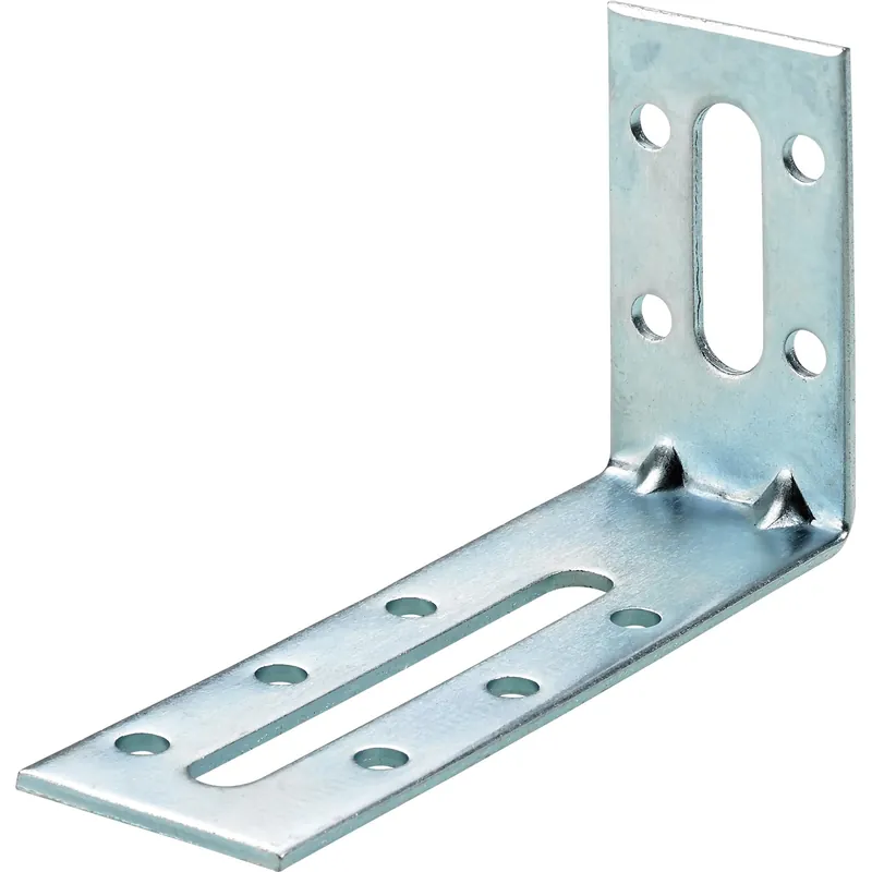 Squadra angolare in acciaio zincato 30 mm x 100 mm x 50 mm Superprijs