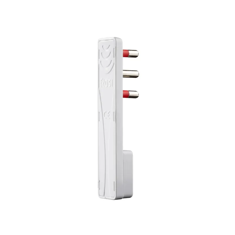 Spina 90° ultrapiatta 16A 2P+T bianco Rechtstreeks Van De Fabrikant