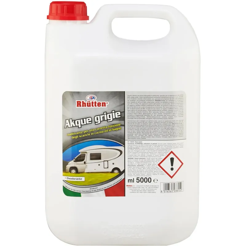 Hoge Kwaliteit Rhutten Akque grigie 5 l camper