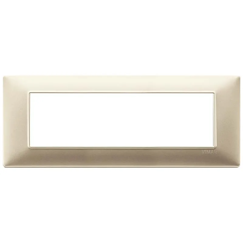 Placca 7M Vimar champagne opaco Actieprijs