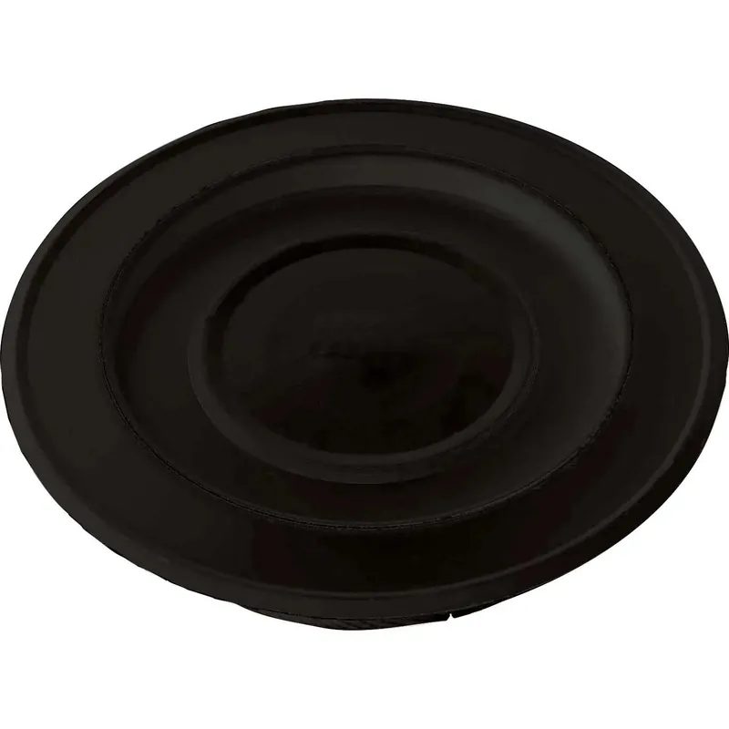 Rosone laccato con coperchio Ø 12 cm nero Weekendaanbieding