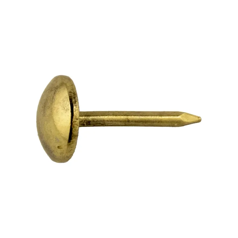 Direct Verzonden Bulletta testa bombata decorativa ottone 6,5 mm 50 pz