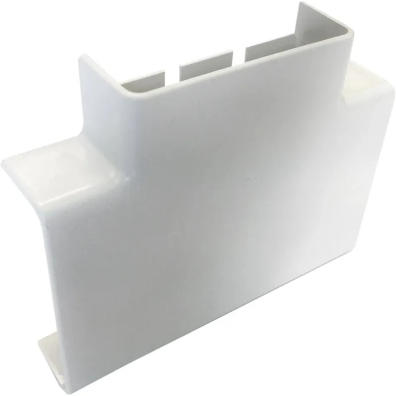 Tijdelijk Beschikbaar Giunto a T per canale 60 mm x 20 mm a 3 vie bianco 1 pz