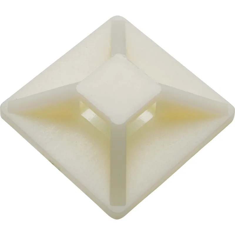 OBI zoccolo collante 27 mm x 27 mm 50 pz bianco Bestseller