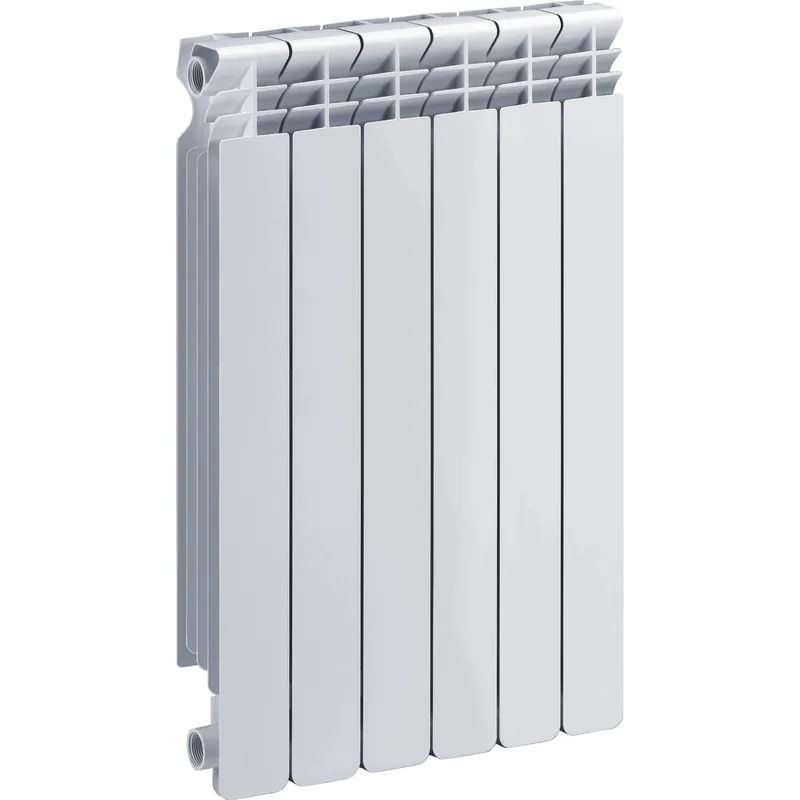 Radiatore Helyos in alluminio interasse 80 cm 6 elementi bianco Hoge Kwaliteit