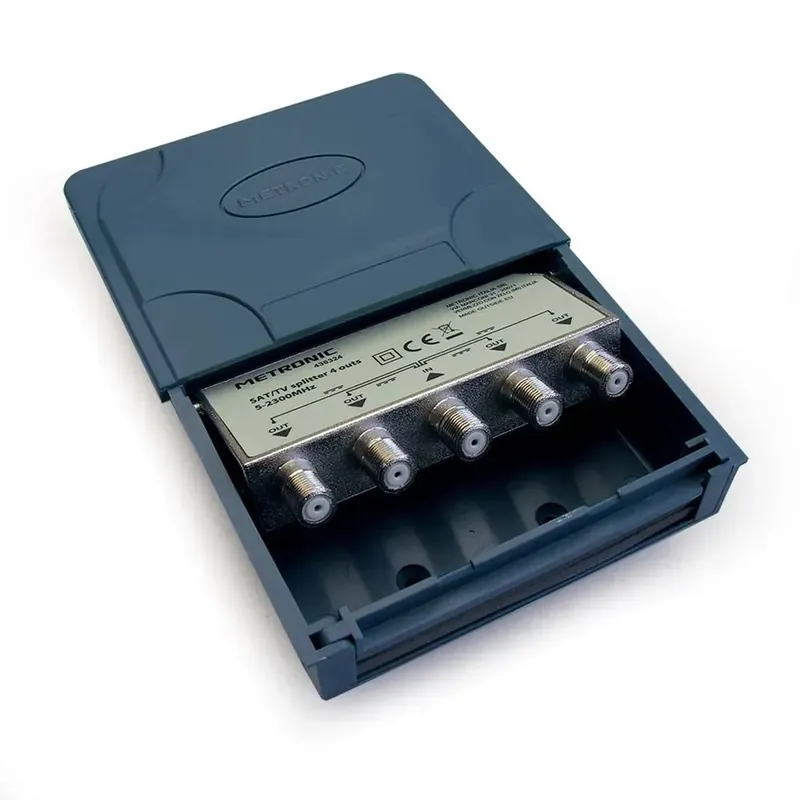 Partitore TV-SAT Metronic 1 in- 4 out da esterno Voordeelprijs