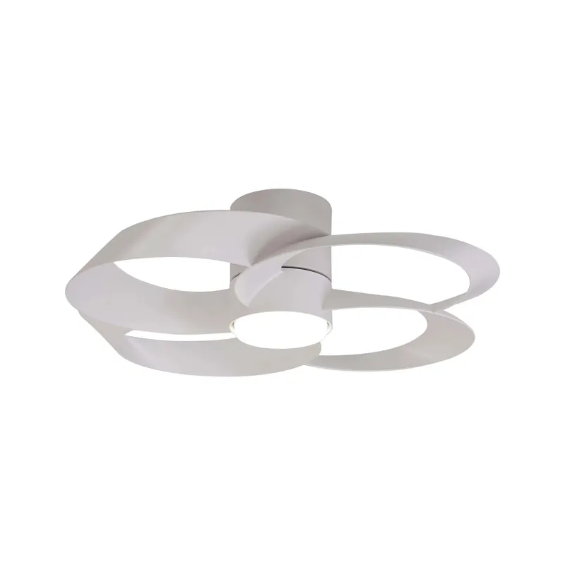 Ventilatore da soffitto con luce LED 24W Rose ventilatore 22W Weekendaanbieding