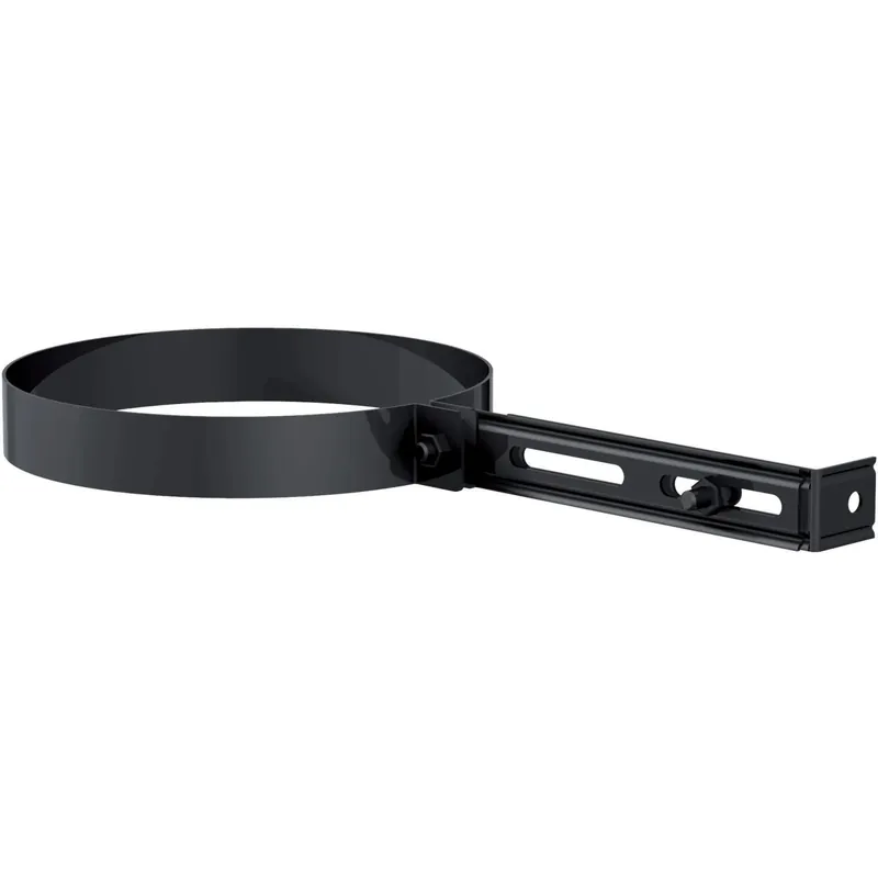Express Levering Fascetta reggitubo linea legna nero Ø 130