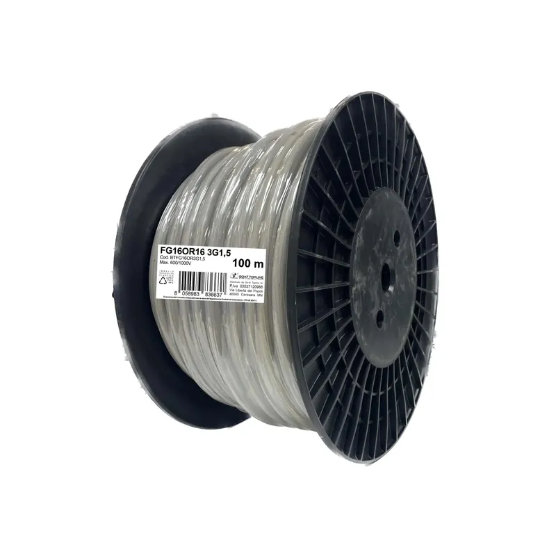 Exclusieve Aanbieding Cavo in bobina FG16OR16 3G1,5mm² al metro lineare
