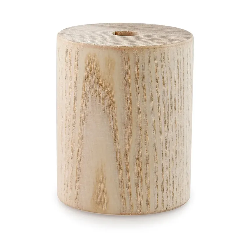 Bestseller Bicchierino copriportalampada in legno grezzo verniciabile