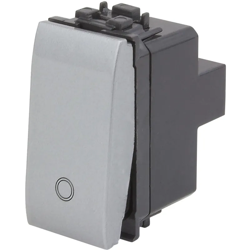 Gecertificeerd Frutto pulsante unipolare 16 A 250 V argento