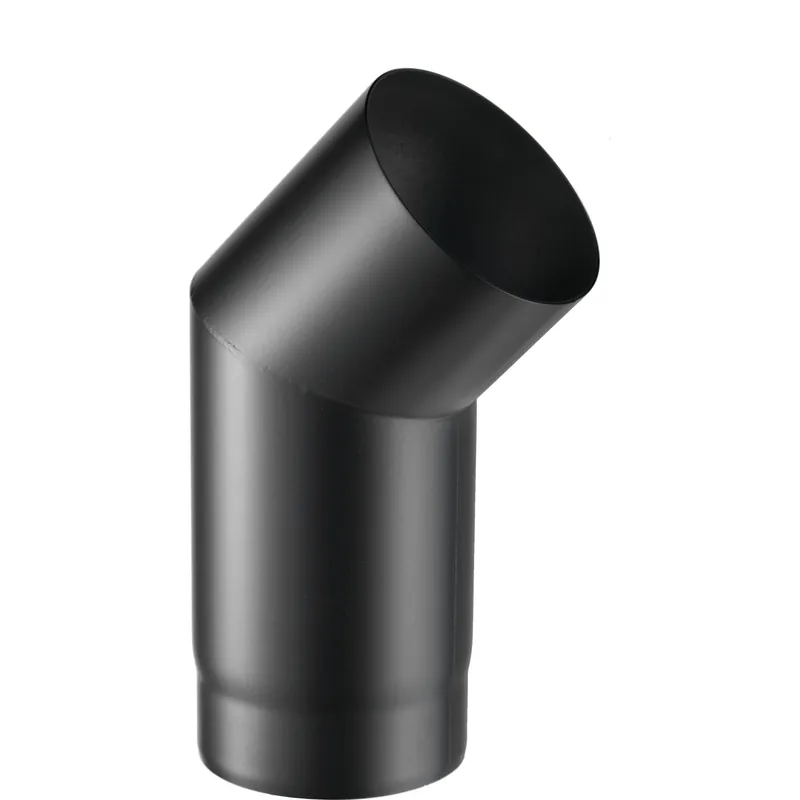 Aanbieding Curva 45° linea legna nero Ø 150