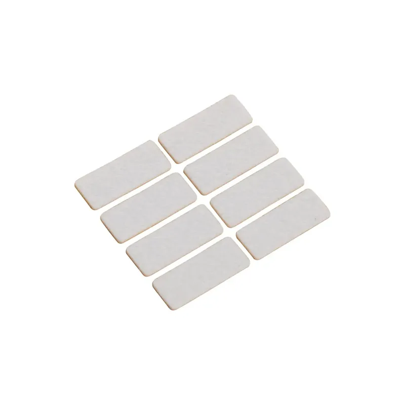 Direct Verzonden OBI feltrini autoadesivi 16 mm x 44 mm bianco 8 pz