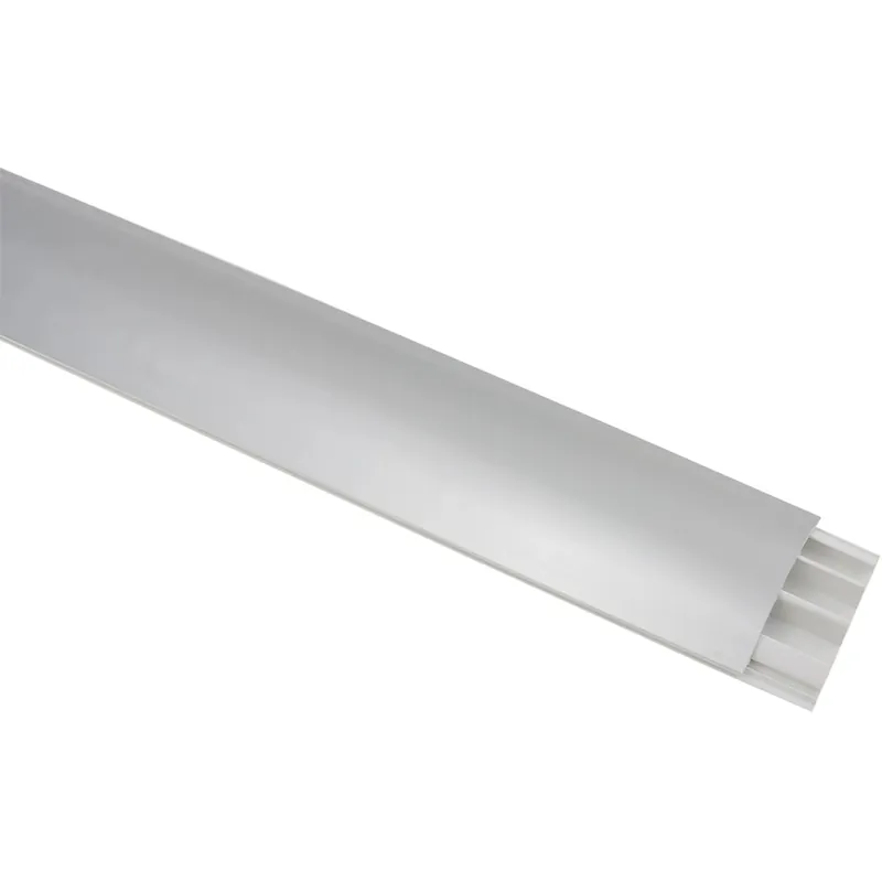 Koop Vandaag Canale portacavo adesivo a 3 vie 69 x 17 mm argento 1 m