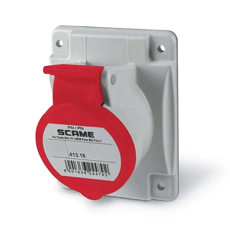 Presa incasso fl.70x87 iec309 10/16 3p+t IP44 Alleen Vandaag