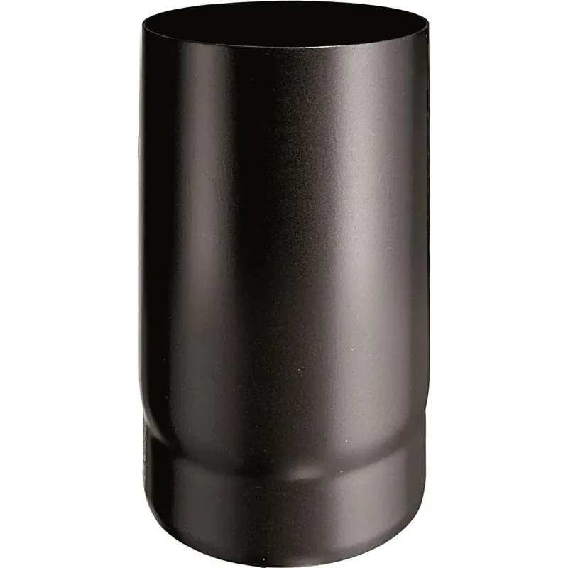 Tubo 25 cm linea legna nero Ø 130 Tijdelijk Beschikbaar